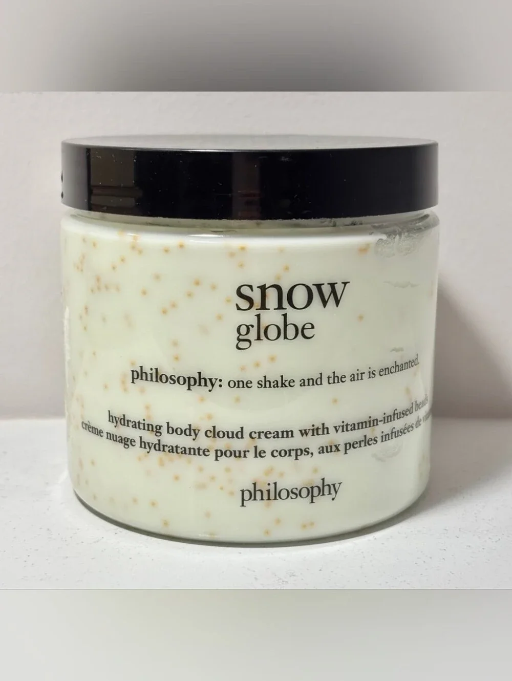 New Philosophy Snow Globe Hydrating Body Cloud Cream, 16oz, Supersized, SEALED